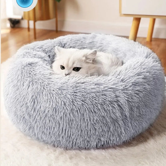 Lit touffu pour chats/ chiens ultra-confortable