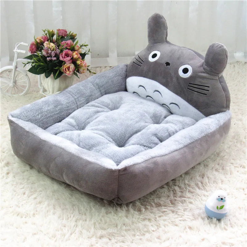 Lit pour chiens et chats, coussin a mémoire de forme lavable