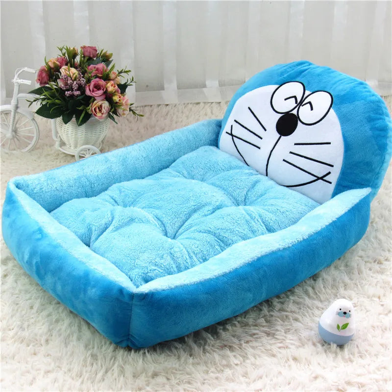 Lit pour chiens et chats, coussin a mémoire de forme lavable