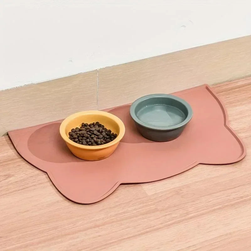 Tapis d'alimentation en silicone antidérapant
