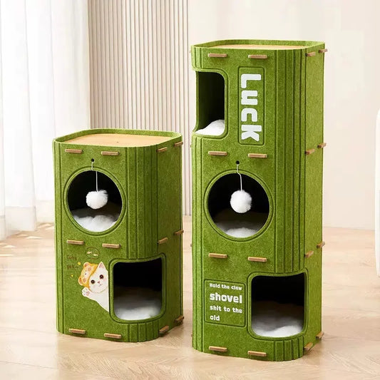 Arbre à chats luxueux, 2 ou 3 étages