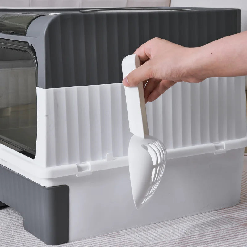 Litière pour chats contrôle d'odeur, nettoyage simple et rapide