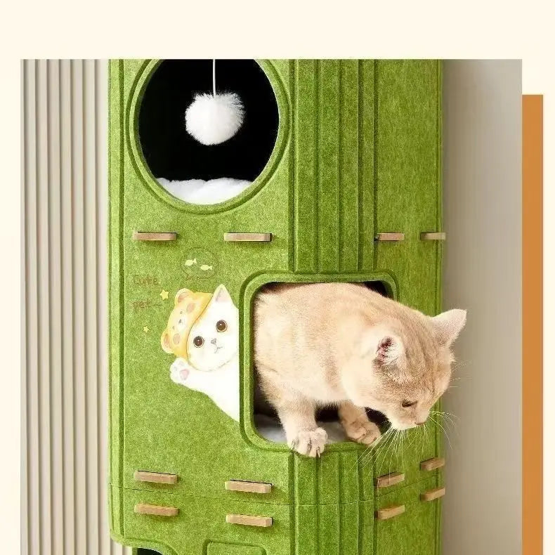 Arbre à chats luxueux, 2 ou 3 étages