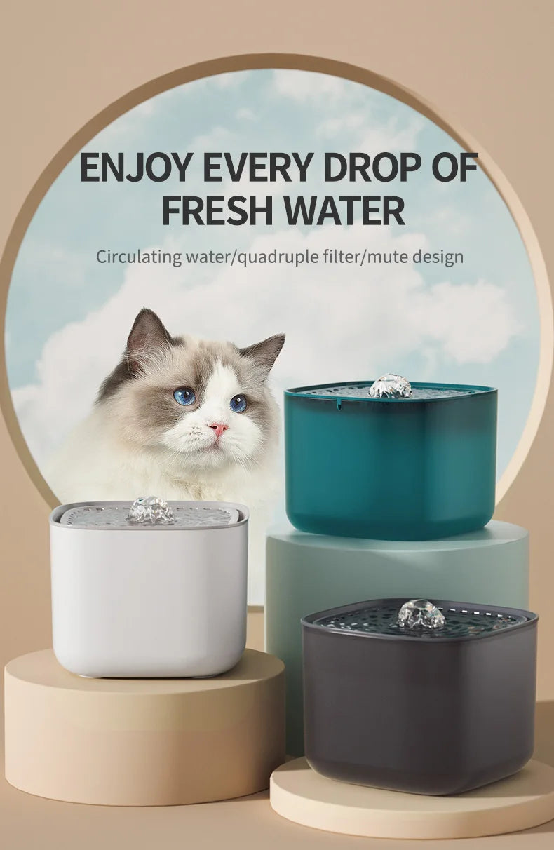3L Fontaine à eau automatique USB