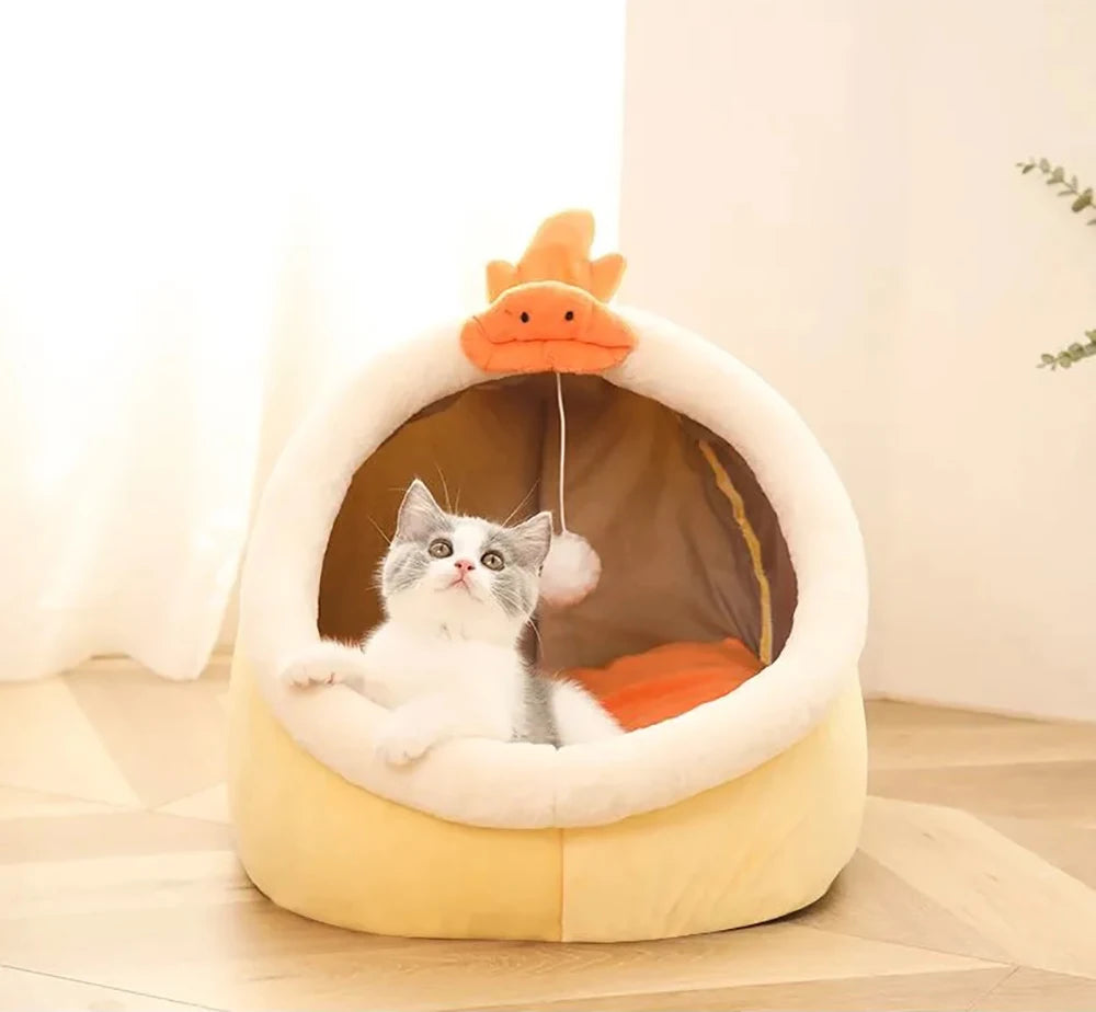 Lit premium pour chats, confortable et lavable