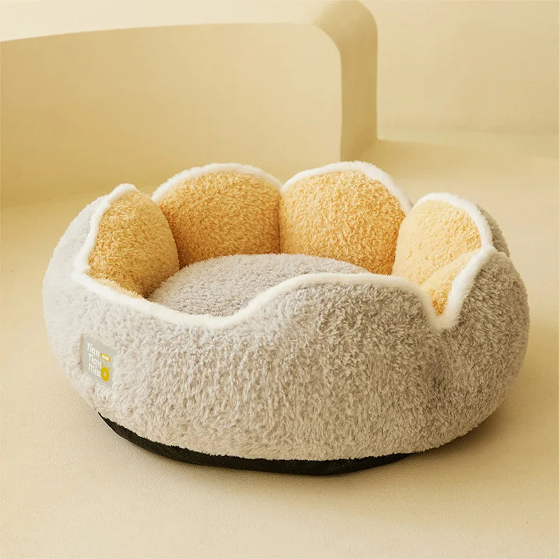 Lit touffu pour chats/ chiens ultra-confortable